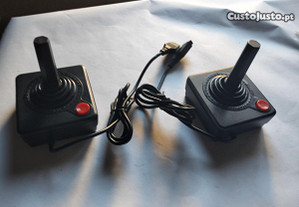 Par de Joysticks para clone de consola Atari 2600 - Vintage
