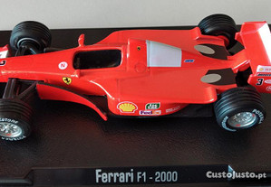 Miniatura 1:43 Coleção Grand Prix FERRARI FI (2000)