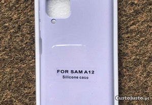Capa de silicone soft touch Samsung Galaxy A12