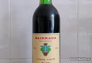 Garrafa de vinho tinto - Bairrada Reserva 1985