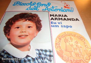 Disco Single Maria Armanda Eu vi um Sapo