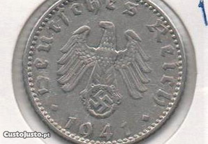 Alemanha (3º Reich) - 50 Reichspfennig 1941 D