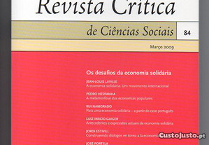 Revista Crítica de Ciências Sociais, n.º 84