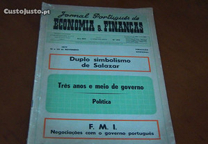 Jornal Português de Economia &Finanças Nº395 16 a 30 de Novembro 1977