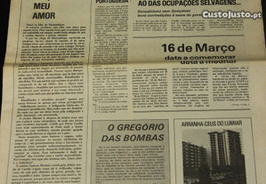 Jornal semanário O Sol - nº2 de 16/Março/1976