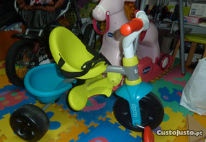 Triciclo Smoby com cinto de segurança