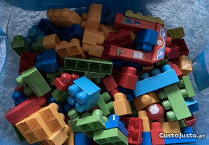 Caixa Legos Mega Blocks