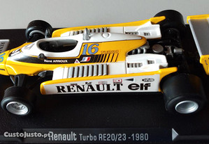 Miniatura 1:43 Coleção Grand Prix RENAULT RE20 Turbo (1980)