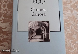 Livro O Nome da Rosa de Umberto Eco