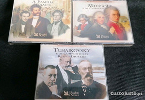 Cds Mozart, Tchaikovsky, Strauss