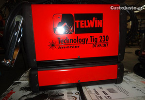 Aparelho de Soldar Telwin Portatil TIG 230 Inverte