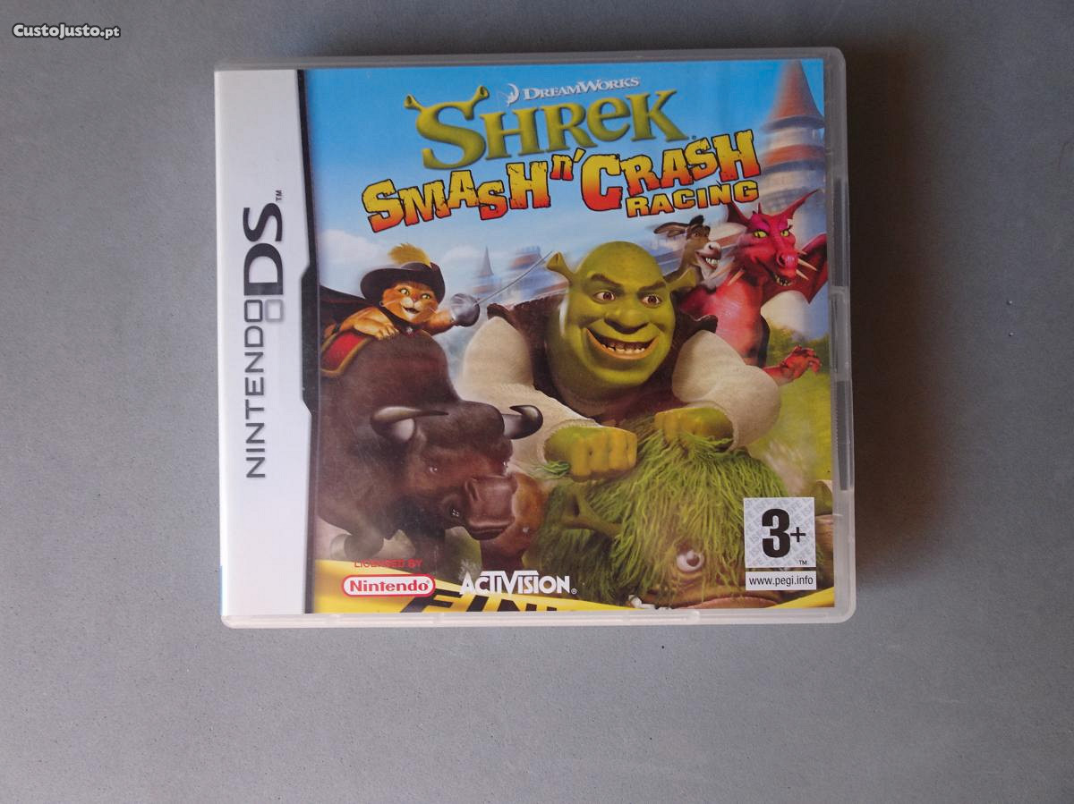 Jogo Nintendo Ds - Shrek Smash N' Crash Racing, Videojogos e Consolas, à  venda, Lisboa