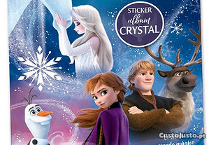 Cromos/Cartas Panini "Frozen 2 - Reino do Gelo Crystal" (ler descrição)