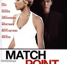 Match Point (2005) Woody Allen IMDB: 7.8