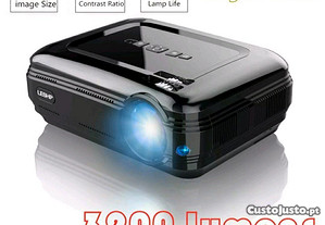 Projetor Led 3200 lumens / Multiscreen/ 1080P/4K