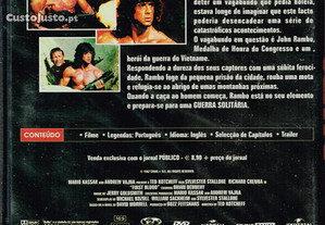 Filme Em Dvd: Rambo A Fúria Do Herói - Novo! Selado!