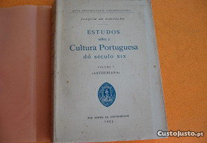 Estudos Sobre a Cultura Portuguesa do Século XIX - 1955