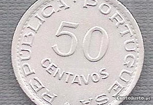 Moçambique - Moeda 50 Centavos 1950