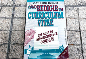 Livro "Como redigir um curriculum vitae"