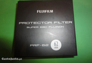 Filtro Protetor da Fujifilm de 62mm NOVO (V66)