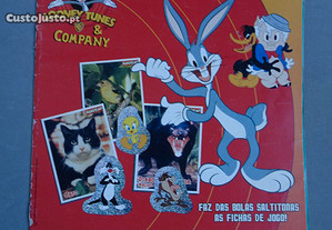 Caderneta de cromos Looney Tunes & Company - Bollycao