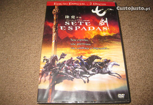 "Sete Espadas" de Tsui Hark/Edição Especial com 2 DVDs/Raro!