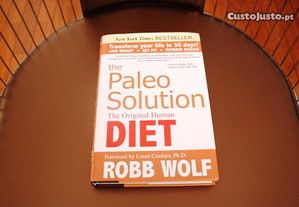 Livro The Paleo Solution - The original human diet 2010 como NOVO