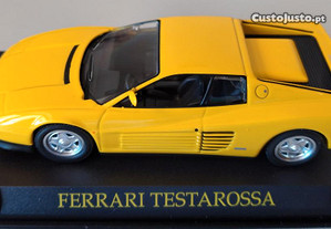 * Miniatura 1:43 Colecção Ferrari | Ferrari Testarossa 1984