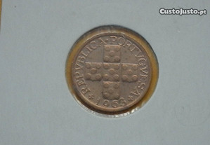 229 - República: X centavos 1963 bronze, por 0,50