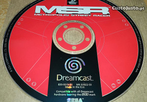 metropolis street racer (só cd) - sega dreamcast