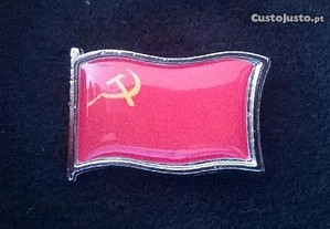 Pin com a bandeira da URSS
