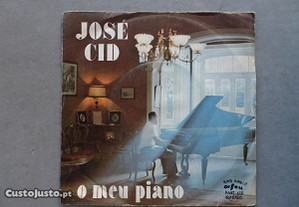 Disco vinil single - José Cid - O meu piano