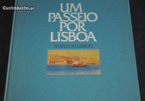 Livro Um Passeio por Lisboa Alçada Baptista CTT