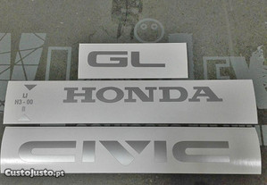 Autocolantes para Honda Civic GL 1.4