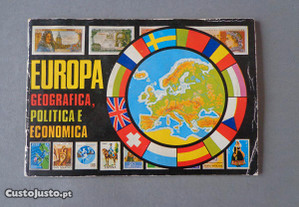 Caderneta de cromos Europa Geográfica, Política