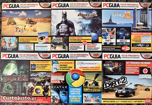 PC Guia: CDs/DVDs c/ Programas/Utilitários/Jogos/Demos