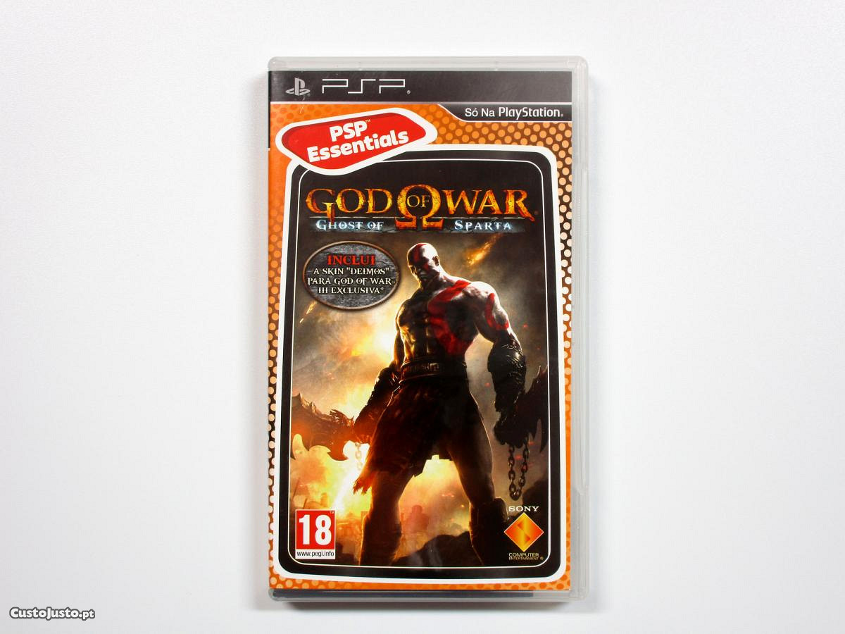 Jogo God Of War Ghost Of Sparta Sony PlayStation Portátil com o