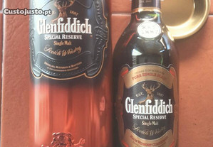 Whisky glenfiddich pure single malt special reserve estojo lata