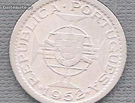 Moeda Moçambique - 2$50 Escudos 1952