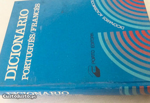 Livro dicionário português/ frances
