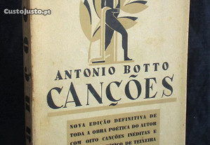 Livro Canções António Botto 1932