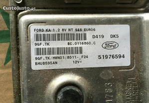 Ford KA 1.2 51976594 - Centralina