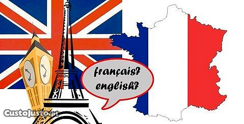 O seu inglês / francês está 