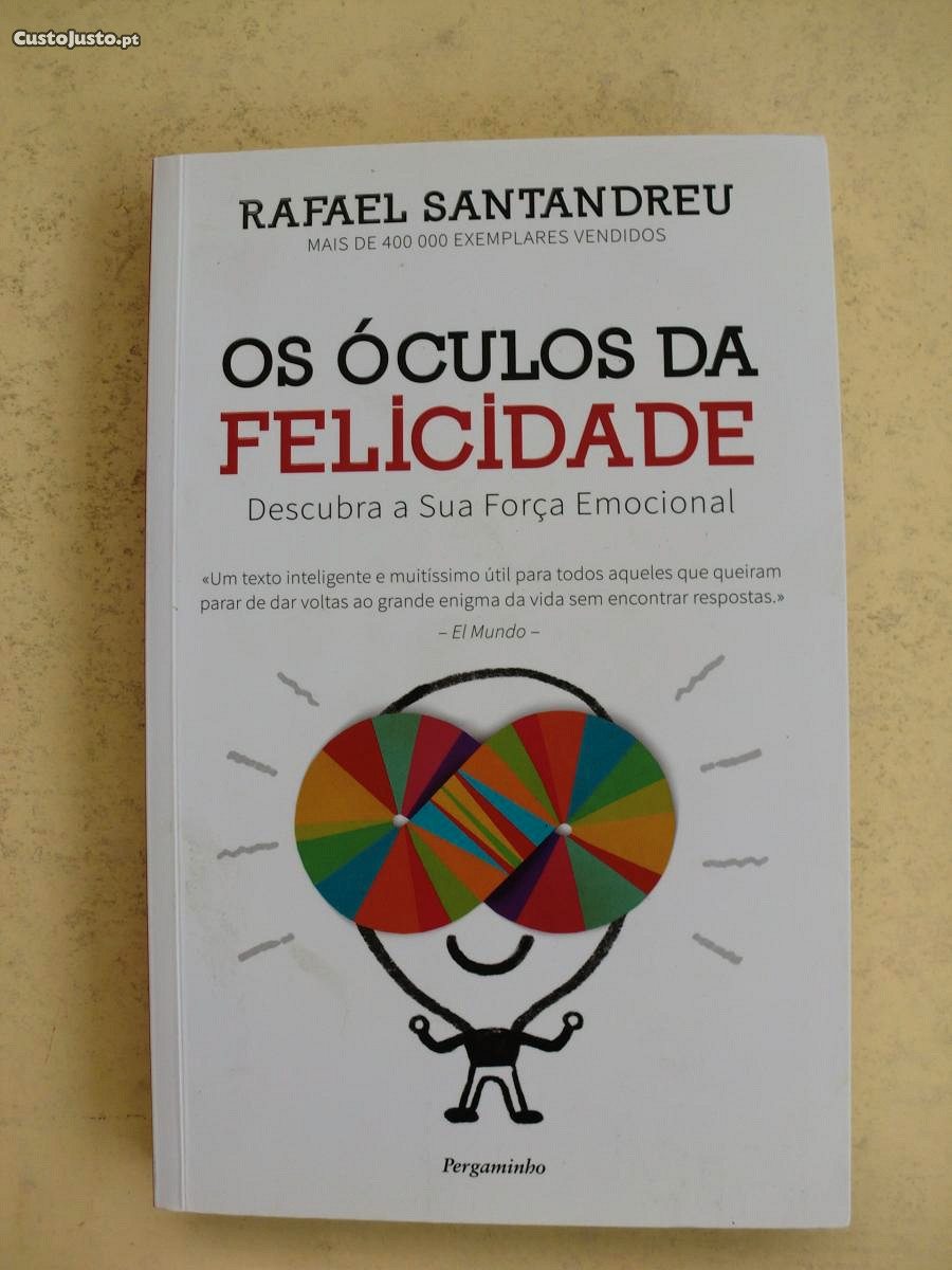  Os Óculos da Felicidade (Portuguese Edition): 9789722537476: Rafael  Santandreu: Libros