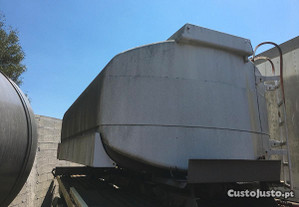 Deposito tanque aluminio 18000 LT agua combustível