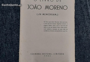 O Livro de João Moreno (In Memoriam)-Coimbra-1952