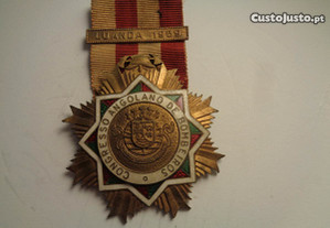 Medalha Condecoração Bombeiros de Angola
