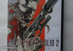 Jogo Playstation 2 - Metal Gear Solid 2