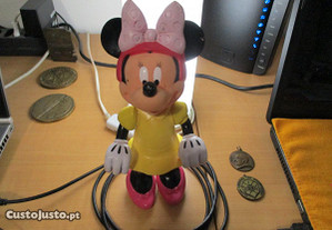 Boneca Minnie Disney Pvc Rigído 22 cm Altura Oferta Envio