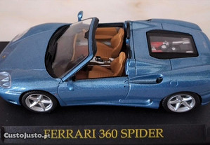 * Miniatura 1:43 Colecção Ferrari | Ferrari 360 Spider 2001